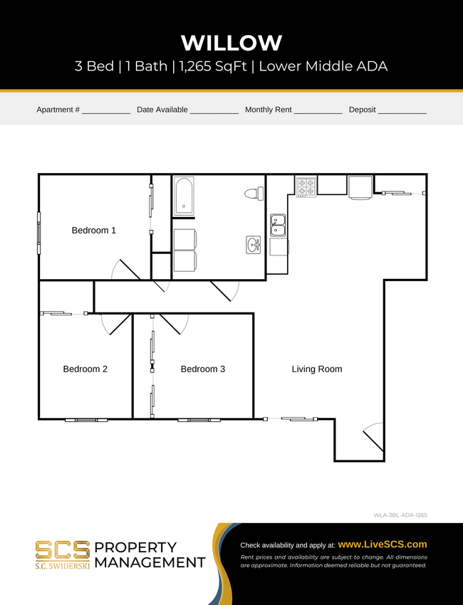 Floorplan - Willow Estates