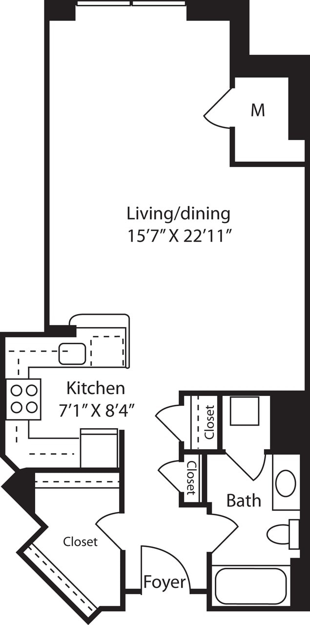 Floorplan - The Prime at Arlington Courthouse