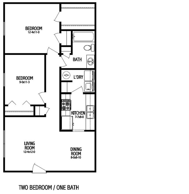 Floorplan - The Meadows Apartments