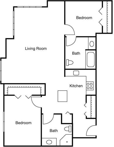 Floorplan - City Square Bellevue