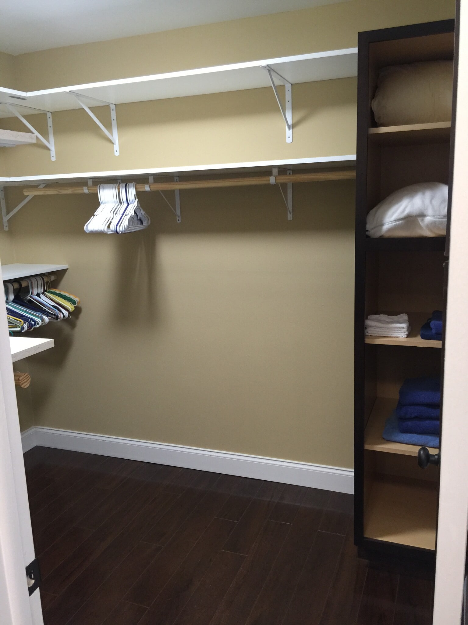 master walk in closet - 123 Deer Creek Blvd