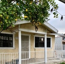 front of the house - 533 E Lomita Ave