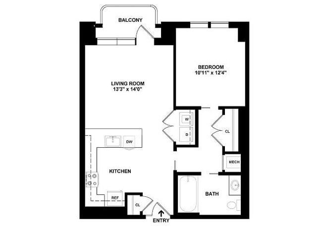 Floorplan - The Woodley