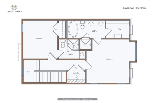 3 bed third floor - Carolina Terrace