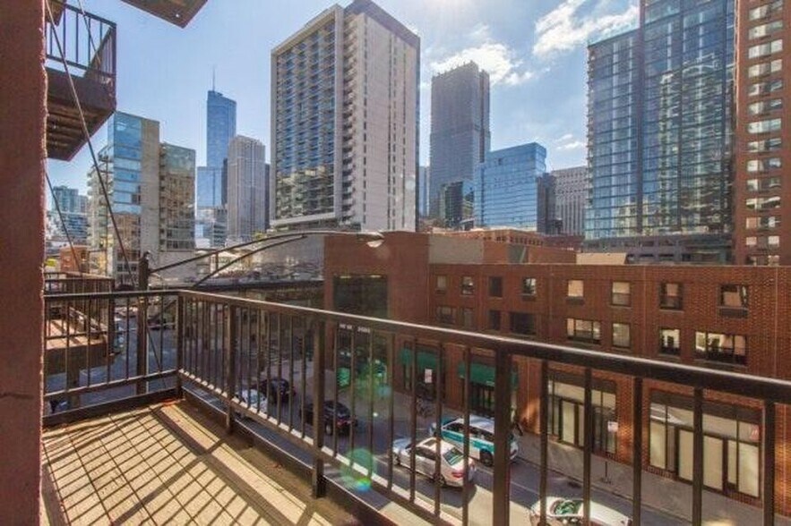 View from Balcony - 300 W Grand Ave