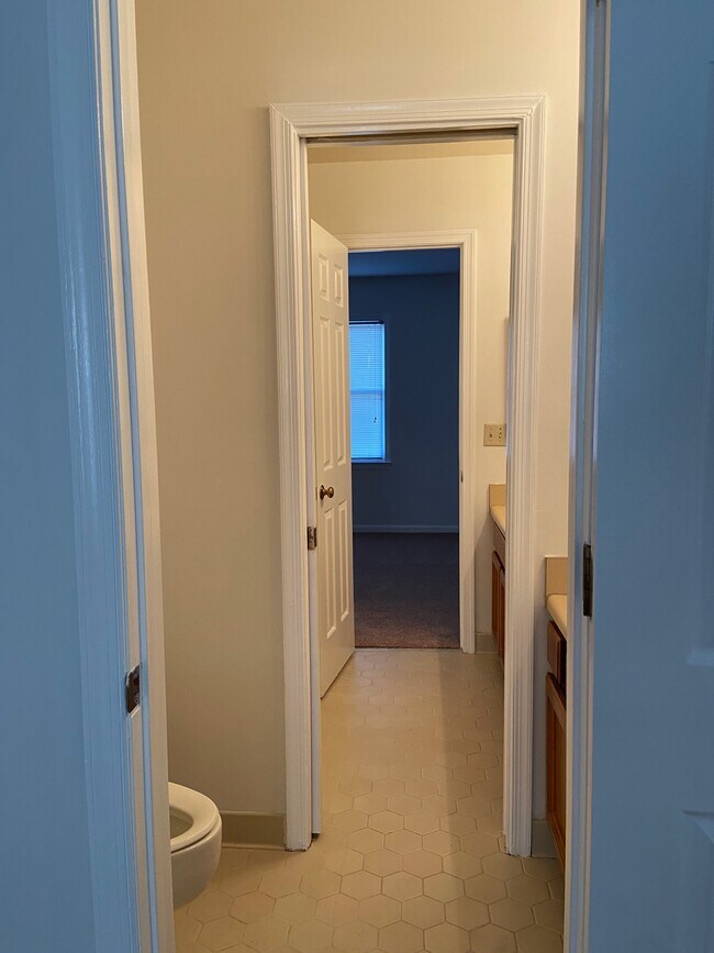 View of Jack & Jill Restroom from 2nd Bedroom - 1901 Devonshire Dr
