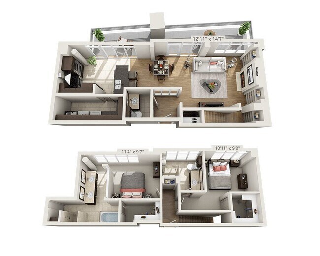 Floorplan - 717 Olympic