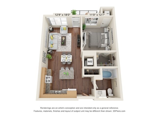 Floorplan - The Oasis at Twin Lakes
