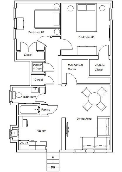 Floor plan - 915 Clarkson Street