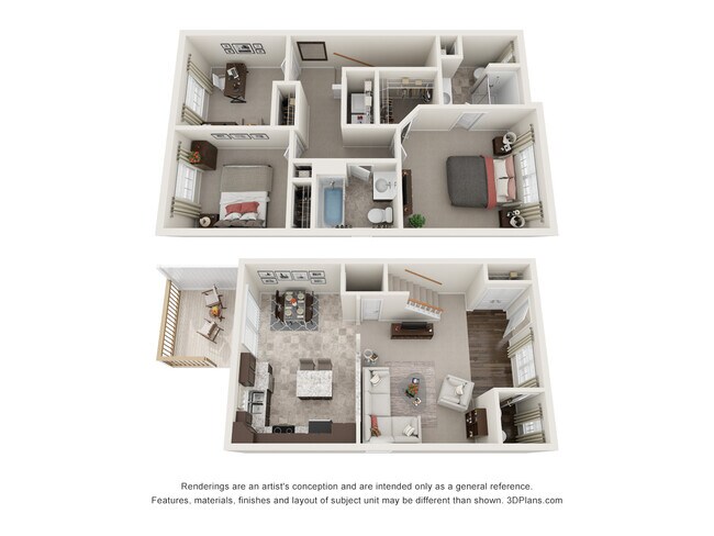 The Eagle - Hunters Pointe Townhomes
