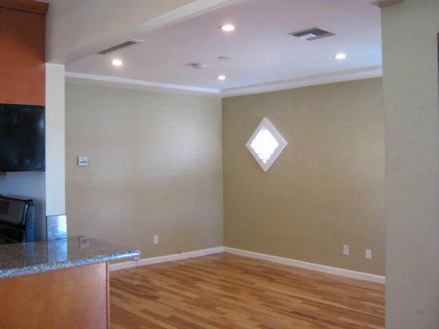 From dining room looking at living room - 931 S Oak St