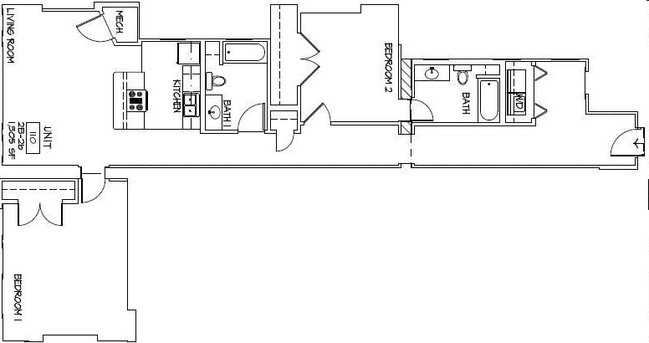 2BR/2BA - San Regis Apartments