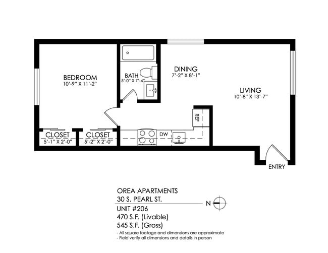 Floorplan - Orea Apartments