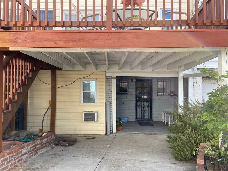 Entrance and parking spot - 4506 Iowa Ave NW