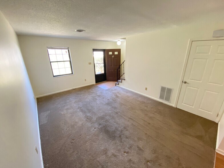 Living room and entry - 215 Gum Hollow Rd