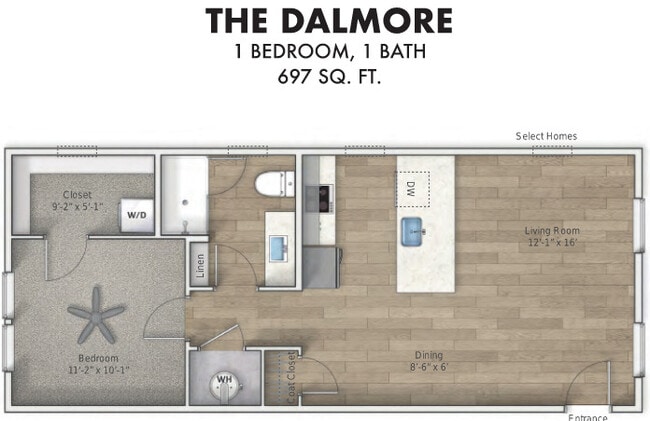 Floorplan - The Jameson