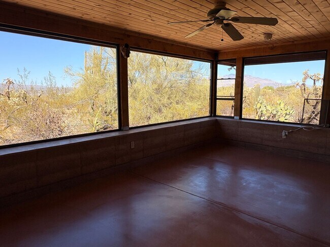 Building Photo - Desert Home on 3.3 Acres with Rooftop Views & Unique Rammed Earth Design