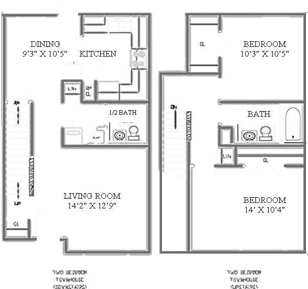 2BR/1.5BA - Oakridge Village Apartments