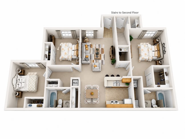 Floorplan - Brittany Bay I