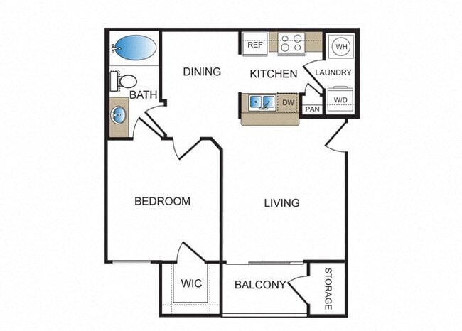 Floorplan - Kensley Apartment Homes
