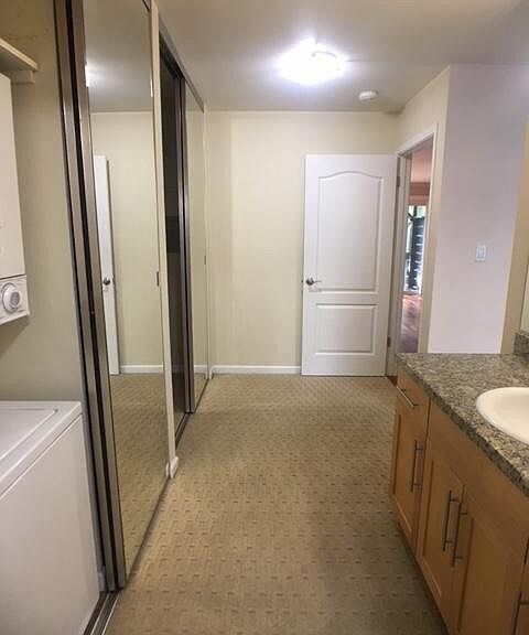 Hallway to bedroom/ no longer with carpet - 127 Player Ct