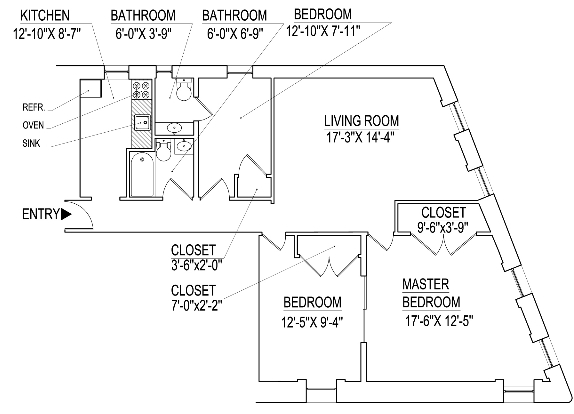 Apartment 3B - Terrace Court