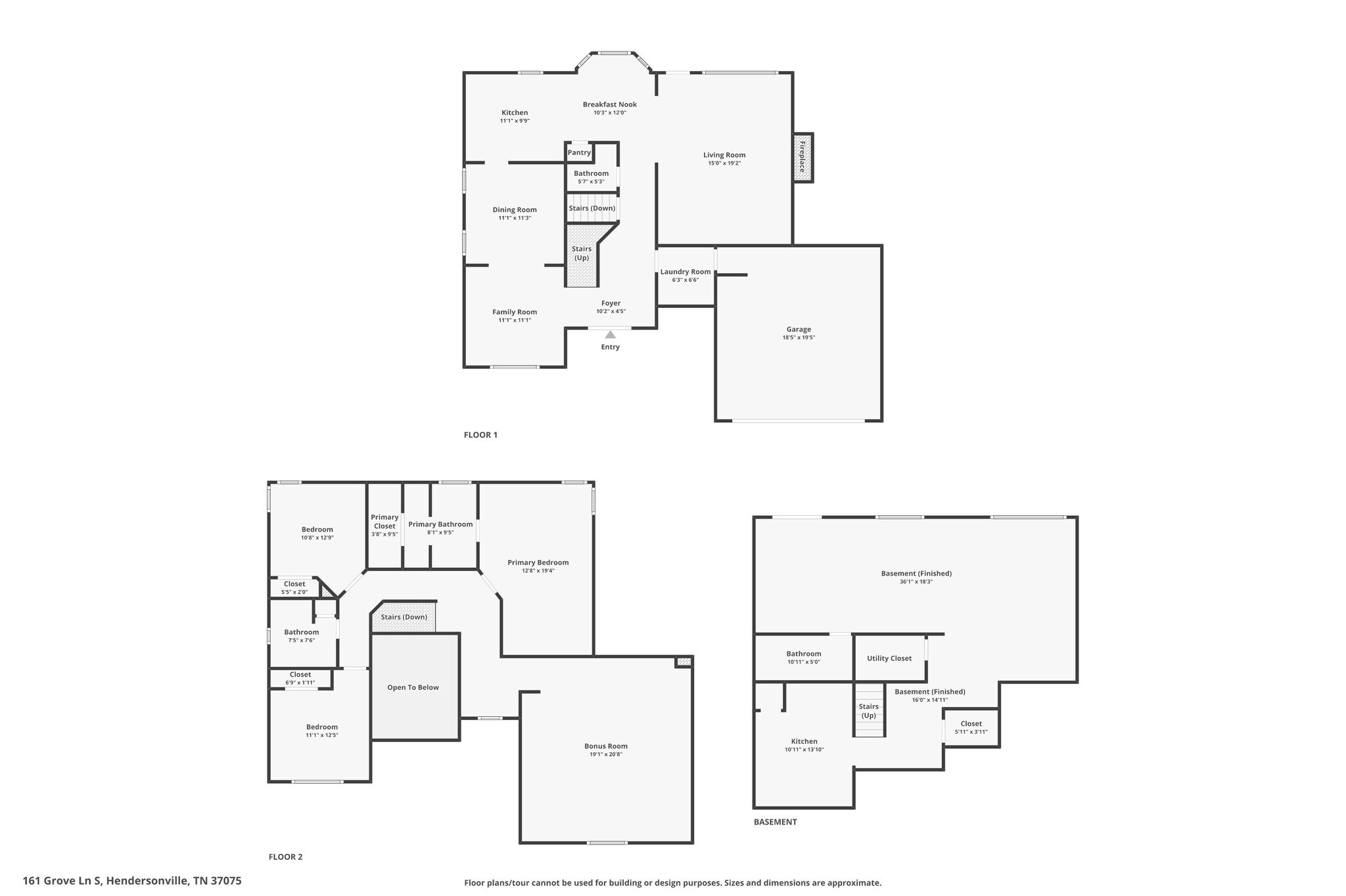 Combined View - 161 Grove Ln South