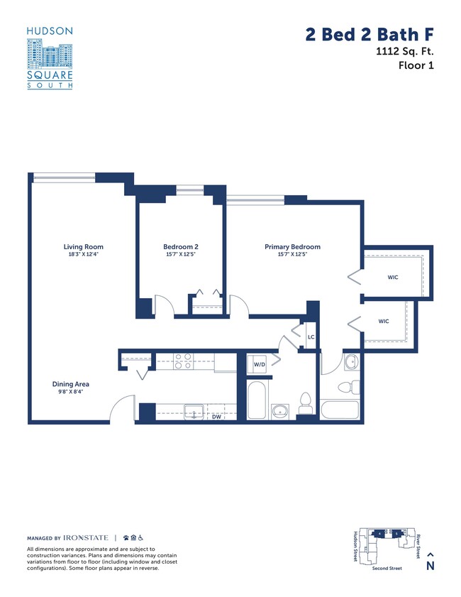 Floorplan - Hudson Square South