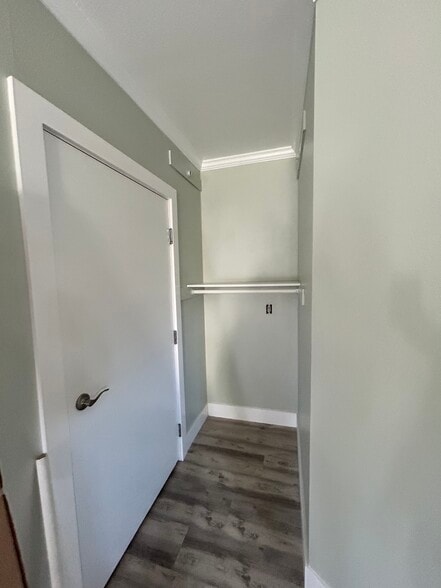 small hall closet - 408 W 2nd St