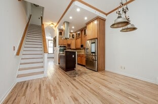 Dining room into kitchen - 130 W 132nd St