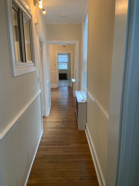Hallway to rear of unit - 314 W Miner St