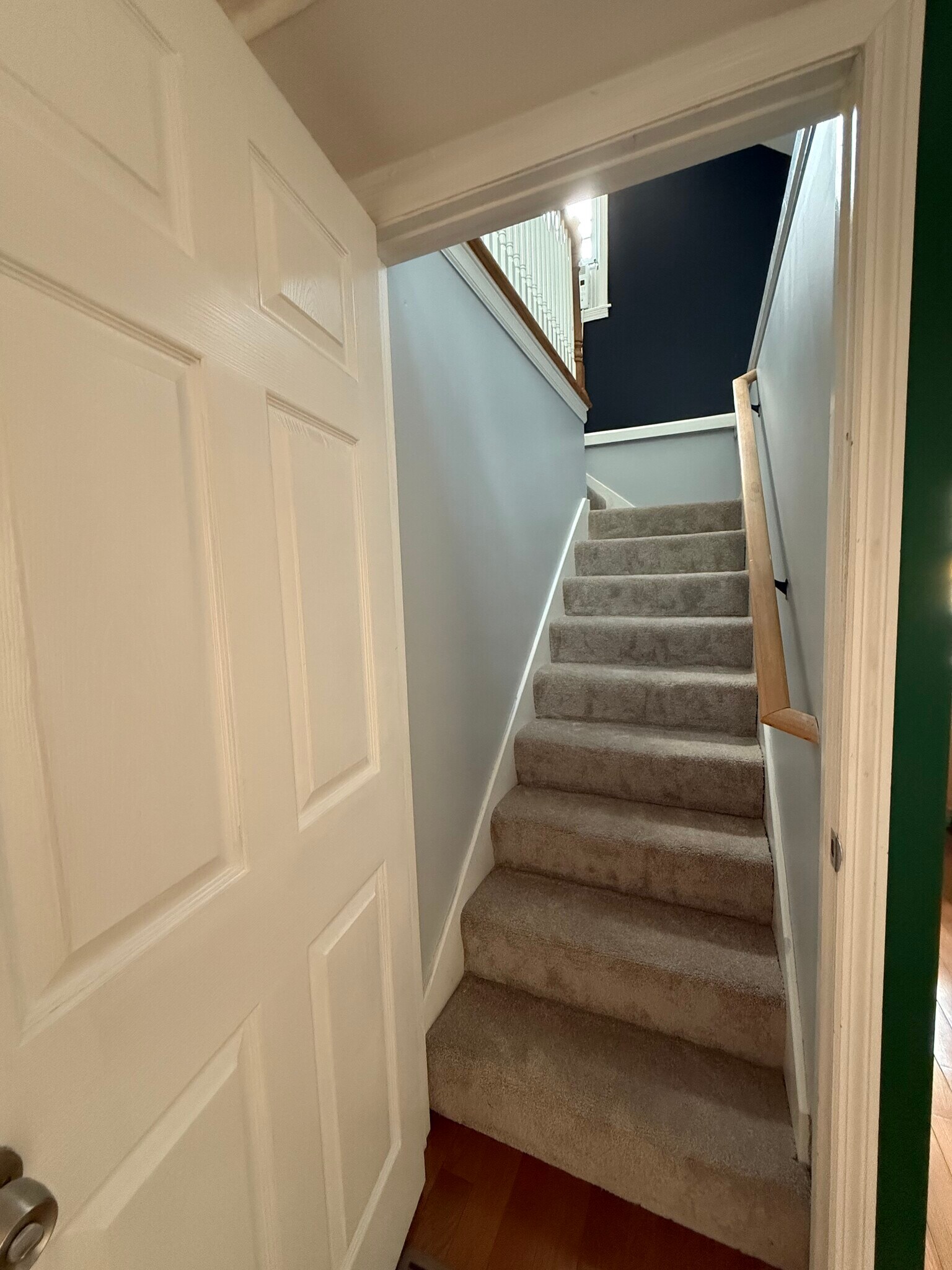 Door to upstairs suite - 1624 Porter Ave