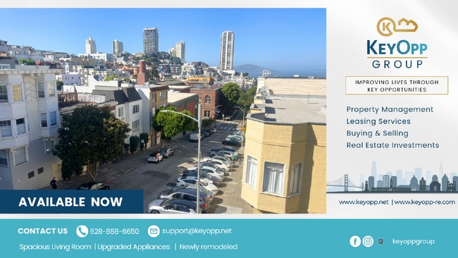 Primary Photo - Gorgeous Remodeled 3BD/2BA with Parking & City Views in Nob Hill