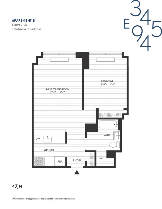 Floorplan - 345 East 94th Street