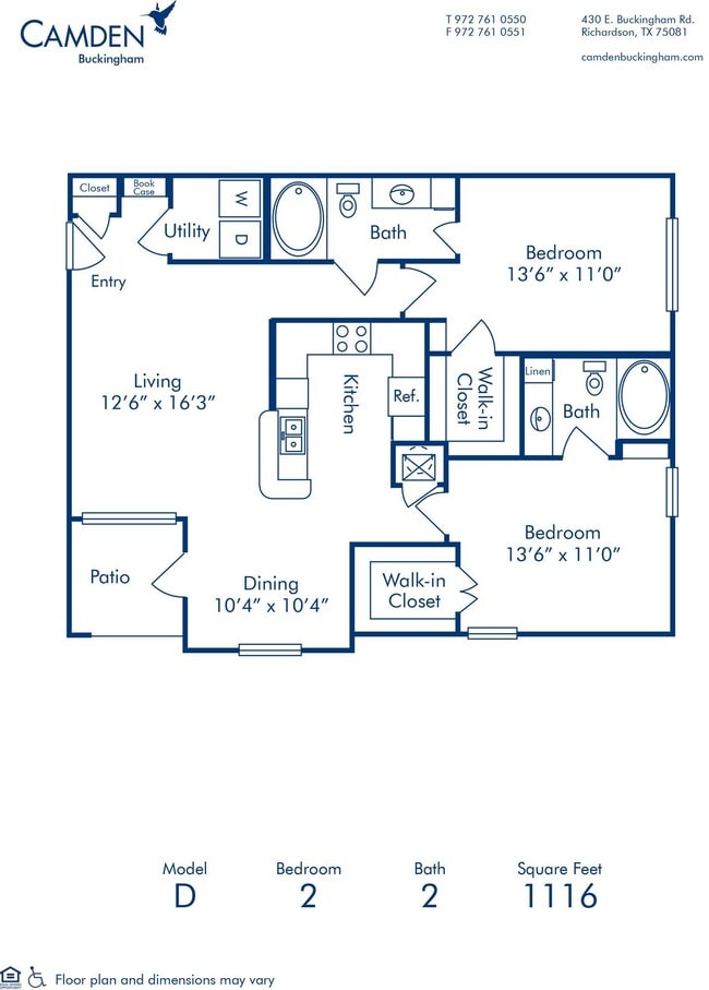 Floorplan - Camden Buckingham