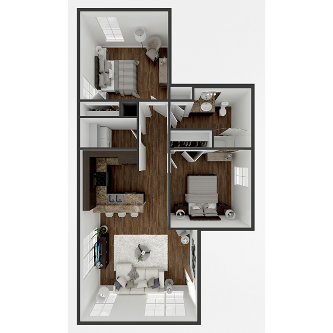 Floorplan - Bayou Oaks