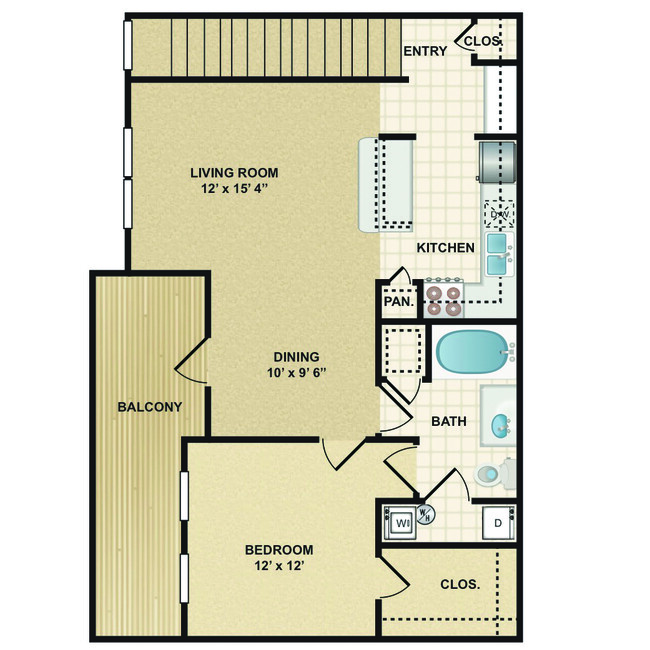 Floorplan - Stonepost Ranch Apartment Homes