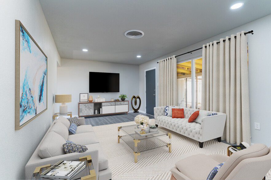Virtual Staging_Main Livingroom - 4220 Wayside Ave