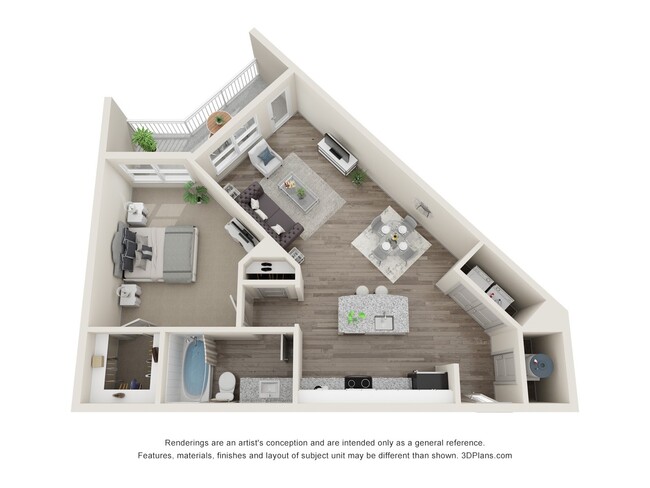 Floorplan - The Mezz at Fiddlers Green