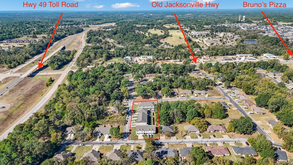 Drone Overhead Shot - Facing West - 16111 Pawnee Dr