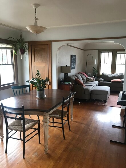 Dining room into living room - 336 N 70th St