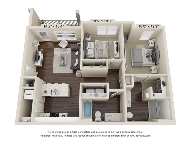 Floorplan - Northstar Flats