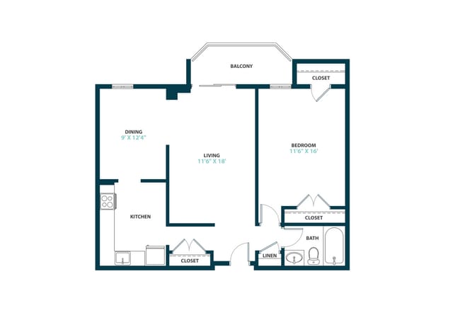 Floorplan - Trillium Apartments