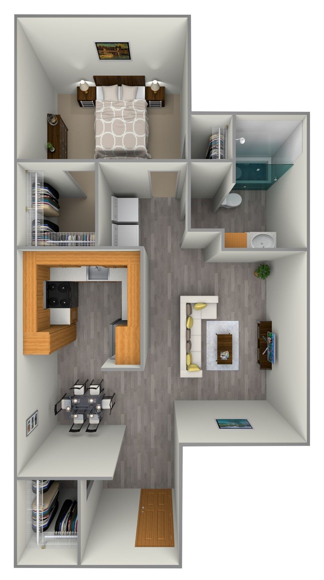 Floorplan - Desert Shade Apartments