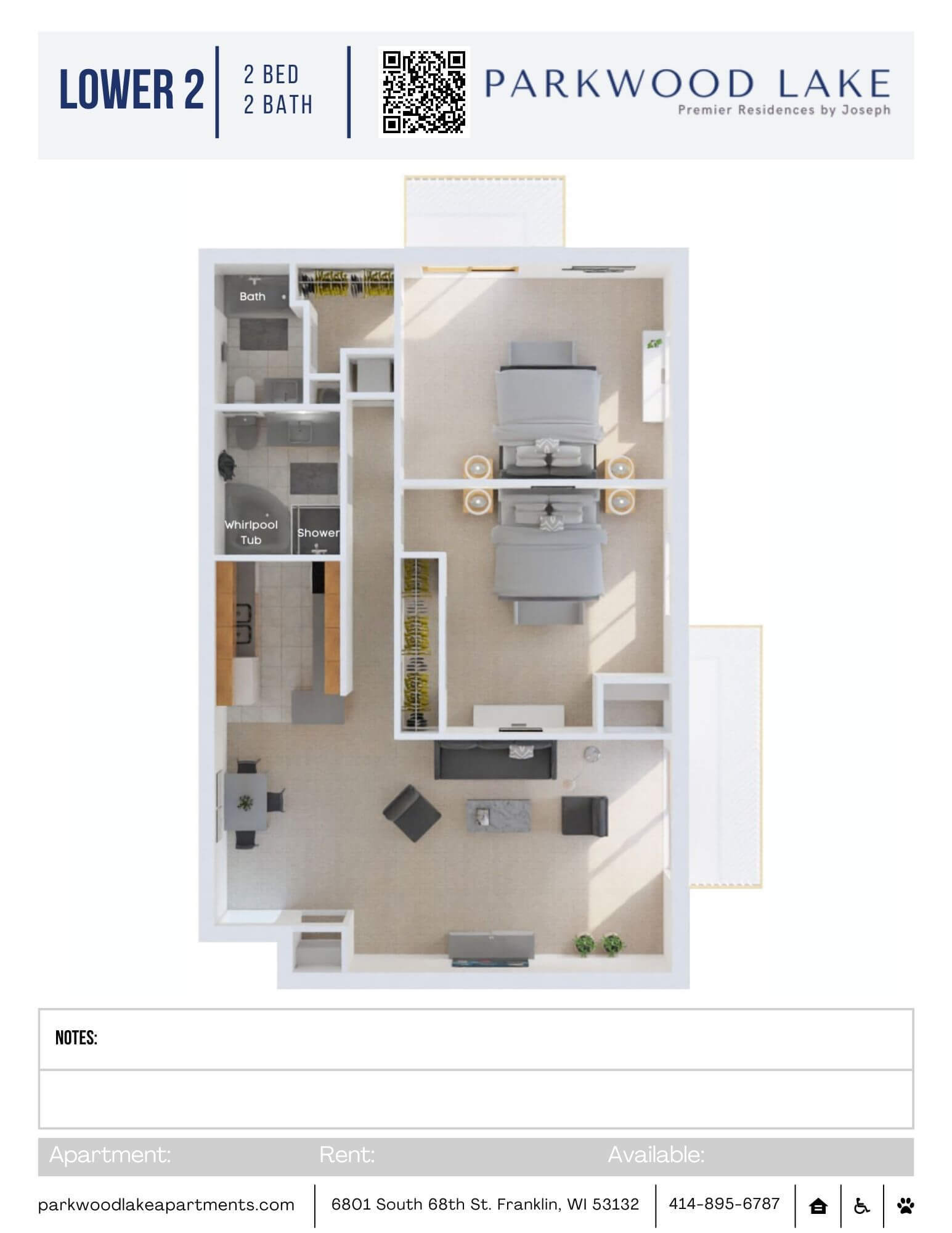Parkwood Lake Apartments 68016865 S 68th St Franklin WI 53132