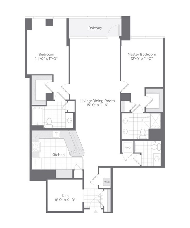 Floorplan - 220 Twentieth Street