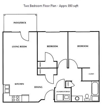 Floorplan - Turnpike Apartments