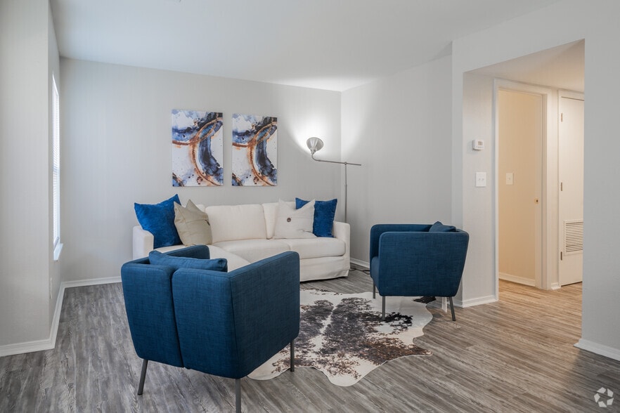 3BR - Living Room - Paige Pointe Townhomes