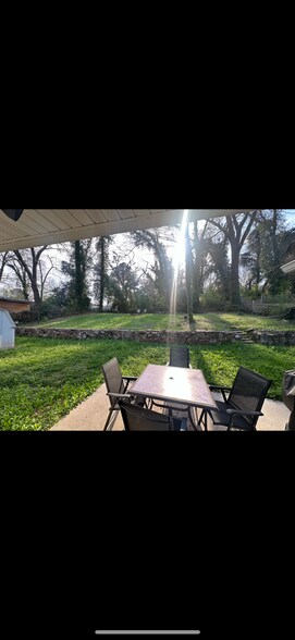 Fenced in backyard. - 1865 Winthrop Dr SE