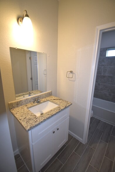 Bedroom 3 Vanity - 7952 Blue St